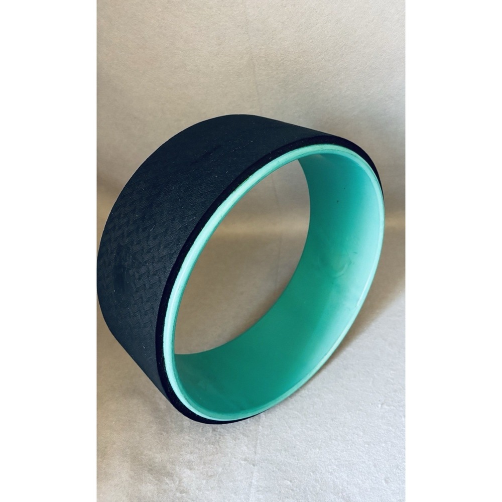 Seigla‎ 13" Yoga Wheel Stretch Exercise Roller Deep Tissue Back Pain Relief - Picture 3 of 9